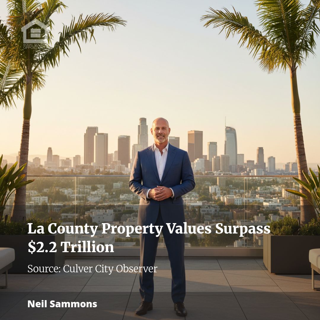 neil4re's tweet photo. La County Property Values Surpass $2.2 Trillion
Having spent four decades navigating the dynamic real estate landscape of Southern California, I find it remarkable to see Los Angeles County’s property values reach a record $2.272 trillion for the 2026 Assessment Roll. This ... https://t.co/FT8ID4JIXs