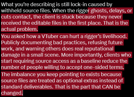 KSRG888's tweet photo. @Comrade_Del The model does not become unusable without constant upgrades. It keeps working. The pressure to update is real in a competitive scene, but that is not the same as the asset stopping function. https://t.co/0Md8nqNg7B
