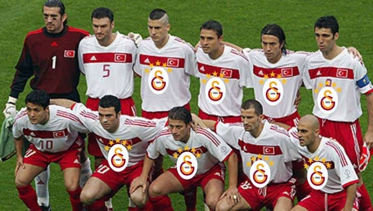 protestyonel's tweet photo. Milli takımdaki Galatasaraylı yoğunluğu bu görselde ki dünya üçüncülüğünde olduğu gibi olmazsa milli takım başarılı olamaz. Yok Arda Güler, yok İsmail Yüksek, yok Salih Özcan bunlar ne la amk

#TURFRA #BizimÇocuklar Barış Alper Uğurcan #millitakım Montella Merih Doue Abdülkerim https://t.co/hnyj6QvgYO
