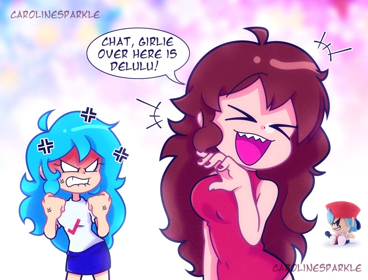 Justpassingby30's tweet photo. Remade this 11 months later lol
#fnf #heartbreakhavoc #fnfgirlfriend #fnfsky https://t.co/nTu28YTIoC