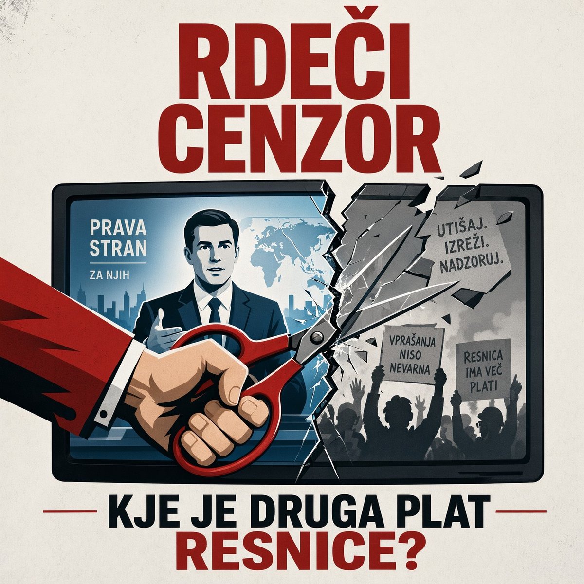 slovenc99's tweet photo. @rtvslo Našteli ste mnenja dveh levih FDV politologov. Sedaj pa naštejte še mnenja dveh desnih politologov, da bo stvar poštena ter uravnotežena. Ne pa da mnenja ostalih cenzurirate ter izključujete. #UgrabljenMedij #CenzuraDesnice #AktivistiLevice https://t.co/GZVAYwFFL3