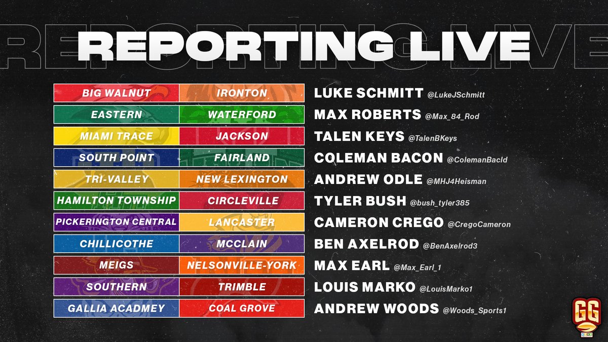 gridironglory's tweet photo. It's week 6... so we have reporters keeping you updated.

#BringGlory https://t.co/bChxcM54Ty