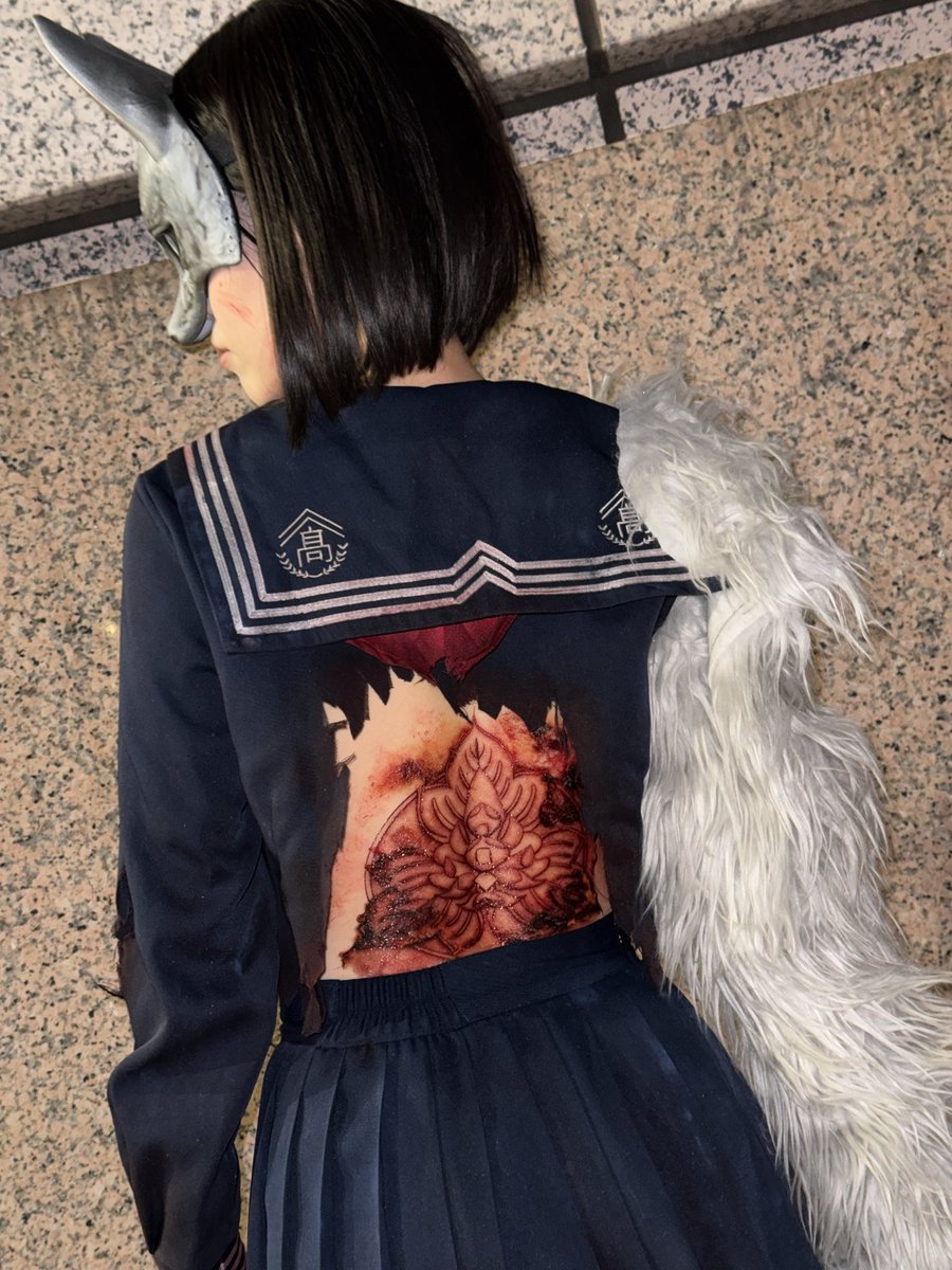 a618mifu's tweet photo. サイレントヒルf 1周年おめでとう！🩸

この日に、雛子のコスができて幸せでした。

素敵な作品に出会えて本当に嬉しいです！
この一年、何度も雛子をコスしました。まだまだ調整したいところが沢山あります💦

これからもずっと雛子推しです！

#サイレントヒルf #silenthillf https://t.co/UfPFWilWez