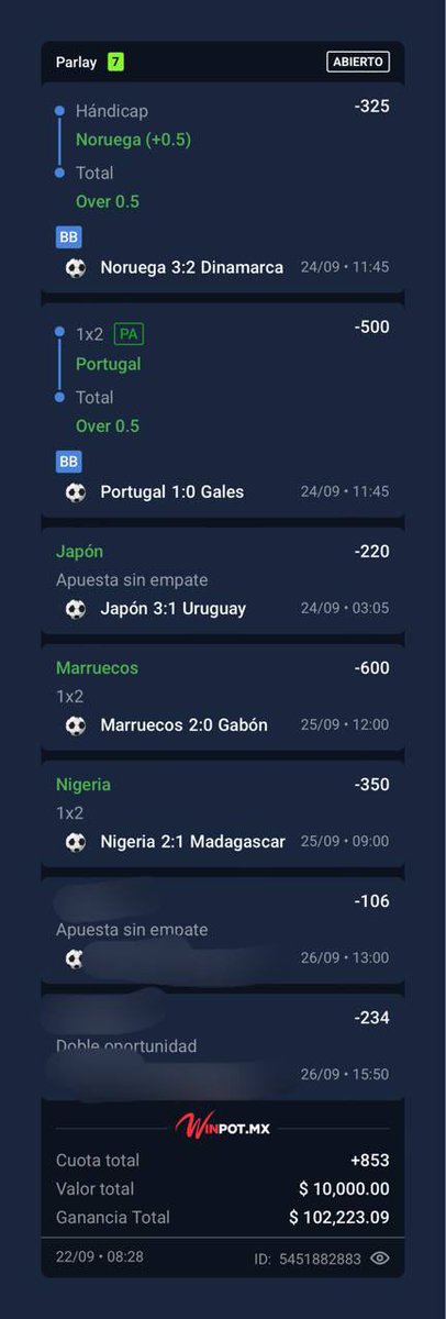 toritoapuestas's tweet photo. 🔥 RT + ❤️ para participar 🔥

🎁 TORITONETA 100% GRATIS para SOLO 1 PERSONA.

💣 BOMBA A PUNTO DE EXPLOTAR 💣
¡Una verdadera locura! 🤯🔥
Lo estamos logrando en la TORITONETA… UFFFF 🐂💰

¡VAMOS POR MÁS! 🚀 https://t.co/wsusgY0nHB