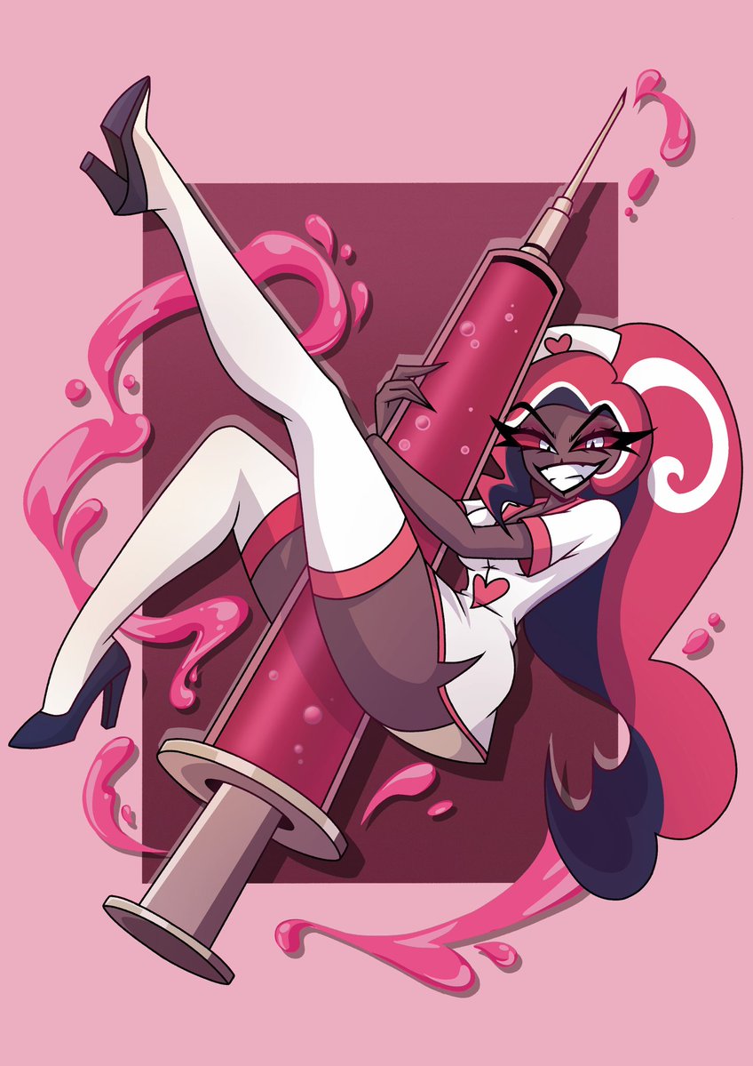 VibezExpress's tweet photo. My piece for the Infernofest pin-up stamp rally 🫶🏻
.
.
.
.
.
.
.
#hazbinhotel #velvette #hazbin https://t.co/CtUtj0mqp7