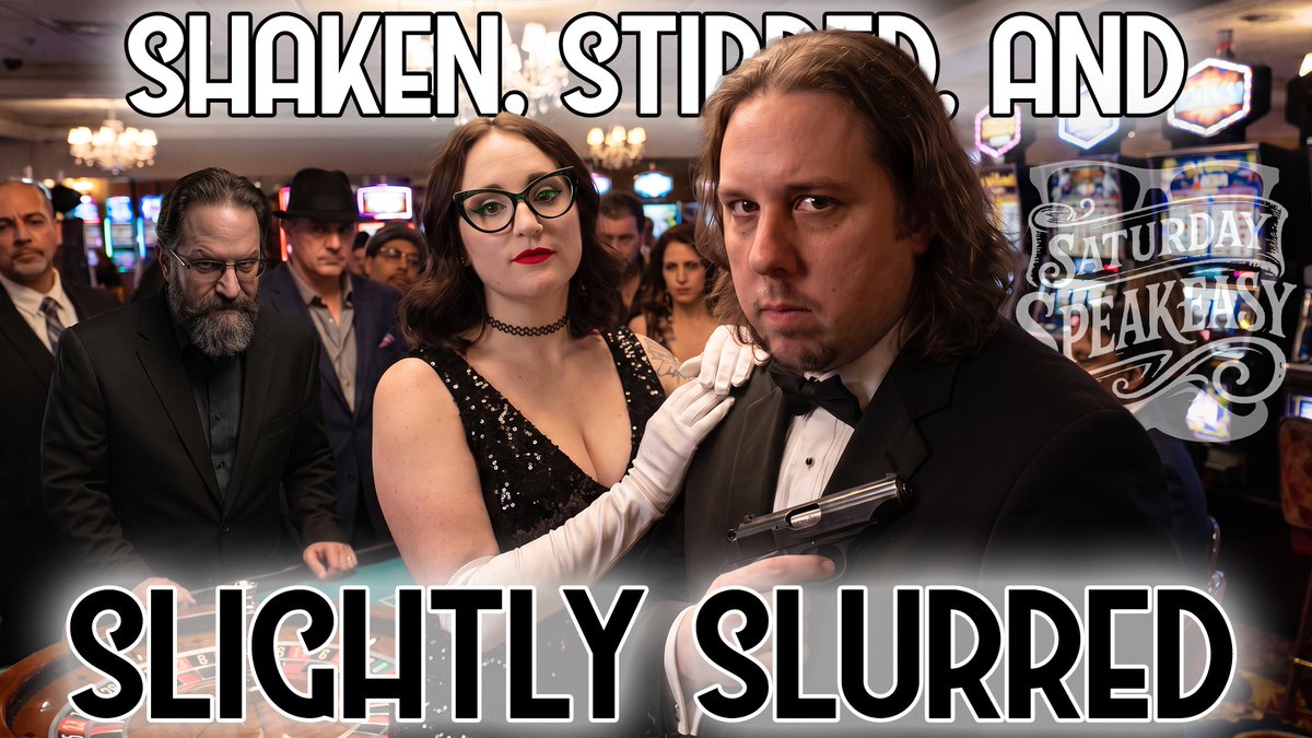 Nerdcognito's tweet photo. Your mission, should you choose to accept it...
...is to get to the Speakeasy, LIVE @ 5pm ET!

Where can YOU hang out, unwind from the week, &amp; tie one on with your friends? 

Join in as we talk about the nerdy things we love!
ONLY on Rumble!

Smash the link below to get in at 5! https://t.co/UQ5P8FZwHP