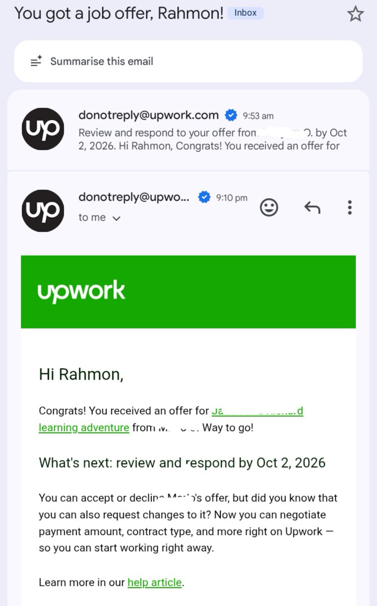 tiflux_dynamics's tweet photo. Weekend not work end 🔥 
Two job offer same day 🙏🙏🙏 https://t.co/sTrHAOahnA