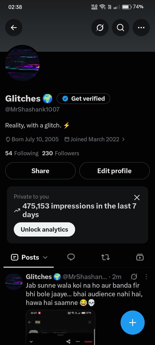 MrShashank1007's tweet photo. Should I get a Premium subscription and start trying to earn from X, or should I focus on building my account first and monetize it later? 🤔 https://t.co/De6cURPhnF