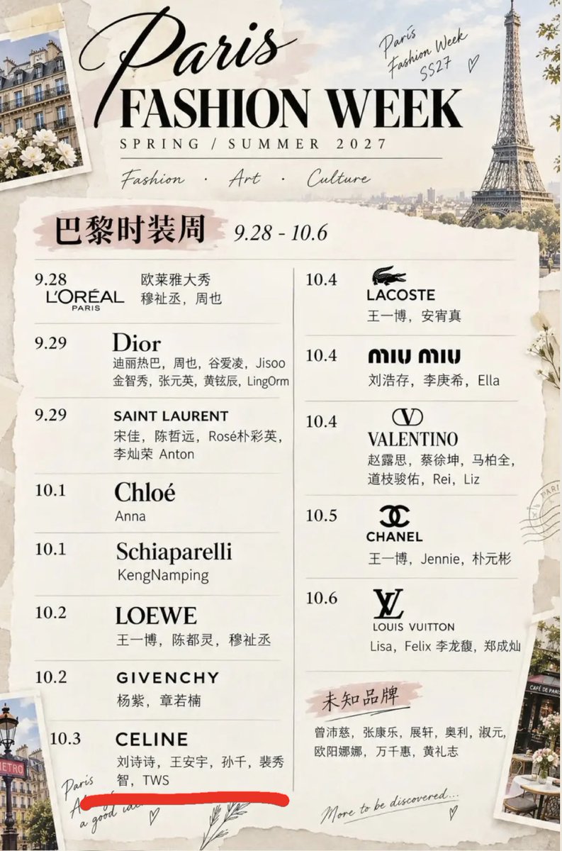 timymin's tweet photo. في إحتمال #sunqian راح تكون موجودة في Fashion Week تبع Celine في باريس يوم 3 أكتوبر 🤍 أتمنى كل الفانز في باريس يروحون يستقبلونها و يدعمونها ويعطونها كل الحب والاهتمام اللي تستحقه خصوصًا بعد النجاح الكبير الي حققته مع #theearlyspring  و تشوف بنفسها قد إيش جمهورها فخور فيها 🥺🤏🏻 https://t.co/Ng4rVwOGVU