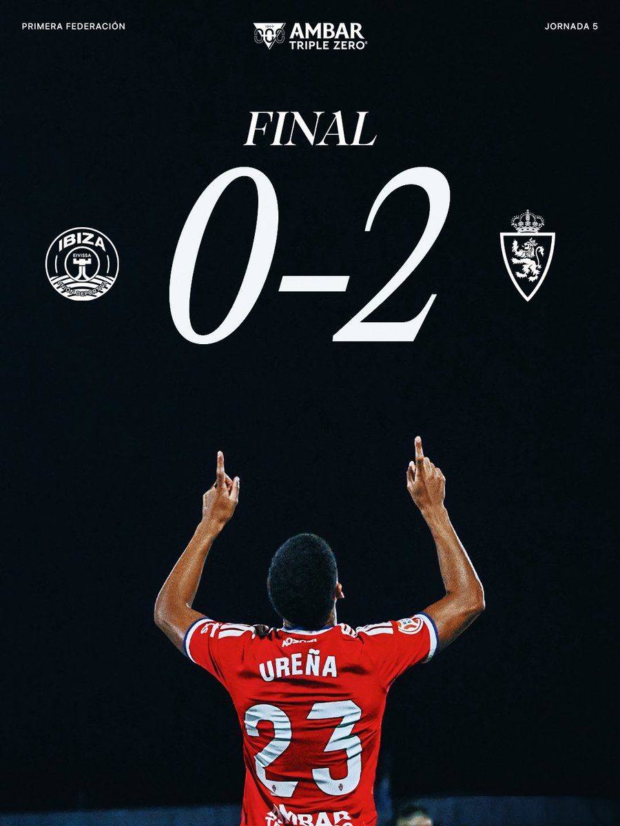 RealZaragoza's tweet photo. 🔚 𝑭𝑰𝑰𝑰𝑵𝑨𝑨𝑳

➕3️⃣ ¡Nos llevamos la victoria de Ibiza!

¡𝑽𝑨𝑨𝑨𝑴𝑶𝑶𝑶𝑺! 🔥 

#IbizaRealZaragoza https://t.co/TQAFYGzDtw