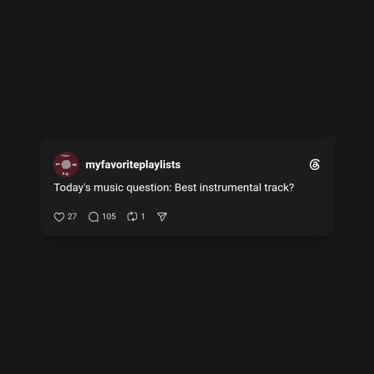 MinervaDowless's tweet photo. Share a song you discovered this week and see what other music lovers are listening to today. Join the conversation and spread great music! https://t.co/1u2djGzlLL