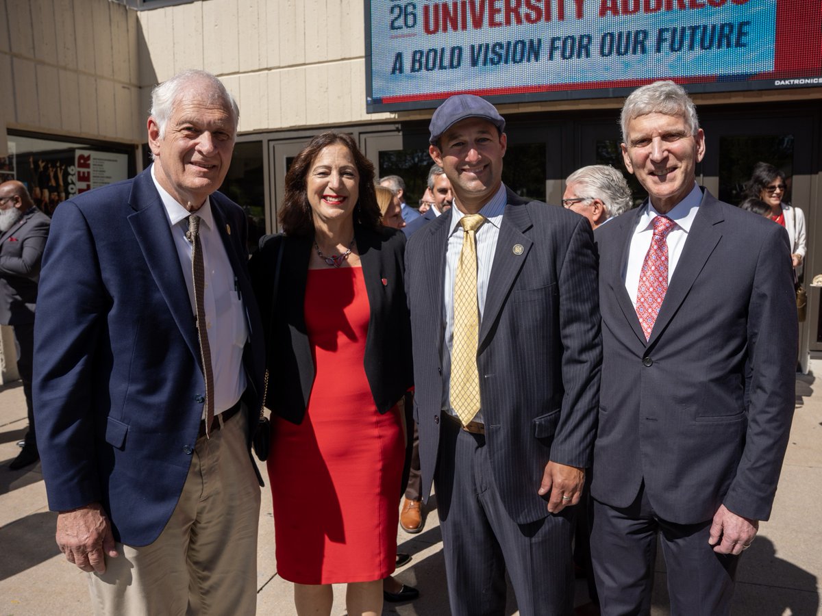 SBUPrez's tweet photo. Since delivering my second State of the University Address last week, I have enjoyed reflecting on the feedback from our campus community. I look forward to working collaboratively alongside everyone to fulfill our bold strategic vision, ASPIRE 2035. https://t.co/PAhjnkq0Kb
