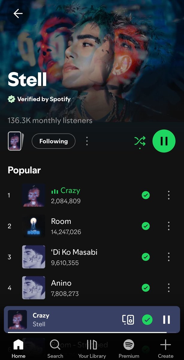 SB19PALOOZA_SVA's tweet photo. Aray mo!๐
Sad & Happy 136.3K ML Stell & 2.08M Crazy!๐ฅน๐ซถ
Let's keep streaming Berries & A'tin!๐
STELL ML: https://t.co/h9TGFzM9Q1
CRAZY: https://t.co/SKHIIRJBNe
@stellajero_ #Stell #SB19_STELL
#Crazy #StellCrazy https://t.co/jvmn3nntx2