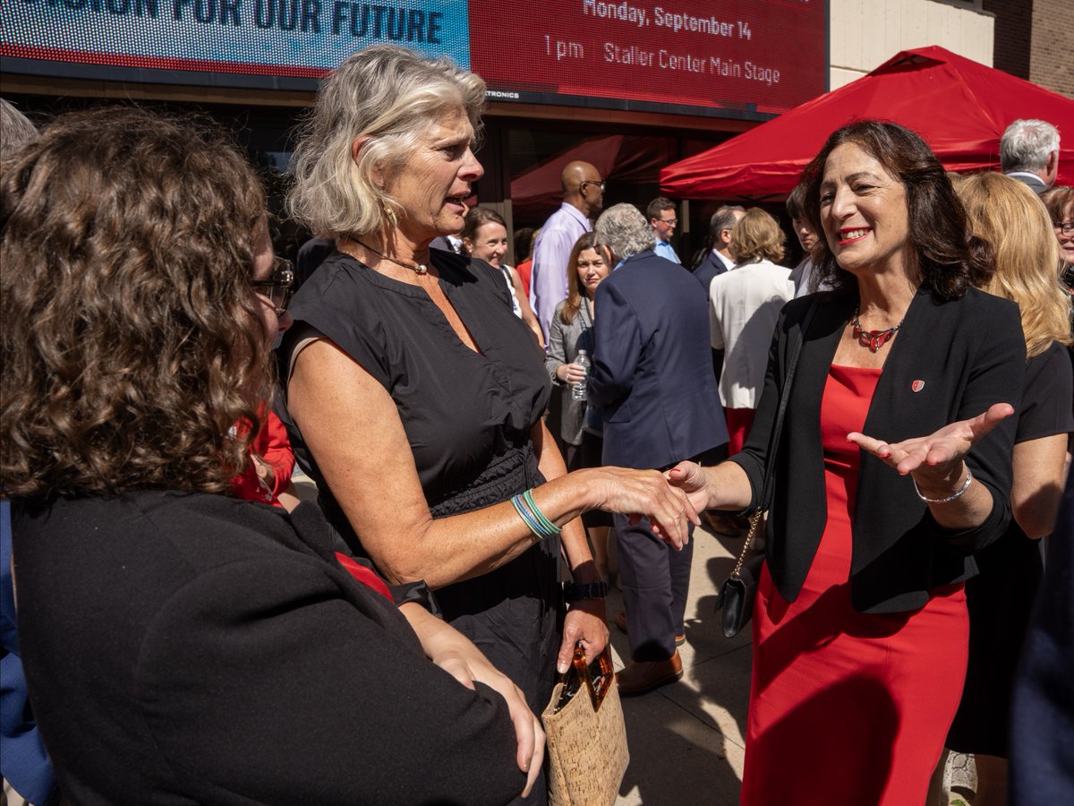 SBUPrez's tweet photo. Since delivering my second State of the University Address last week, I have enjoyed reflecting on the feedback from our campus community. I look forward to working collaboratively alongside everyone to fulfill our bold strategic vision, ASPIRE 2035. https://t.co/PAhjnkq0Kb