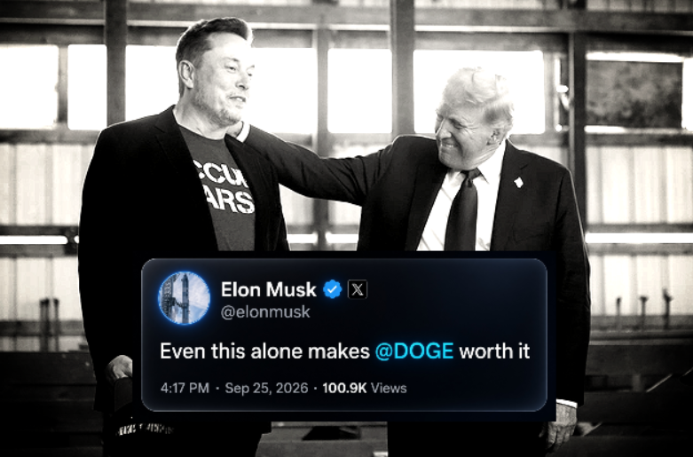 OldeWorldOrder's tweet photo. 🚨 DOGE ALERT: Elon Musk CONFIRMS that the voter database greenlit by the Supreme Court today was created by DOGE

"Even this alone makes @DOGE worth it."

Trump wanted a way to track down illegal voters, and Elon made it happen! https://t.co/i9O7ptxAb1