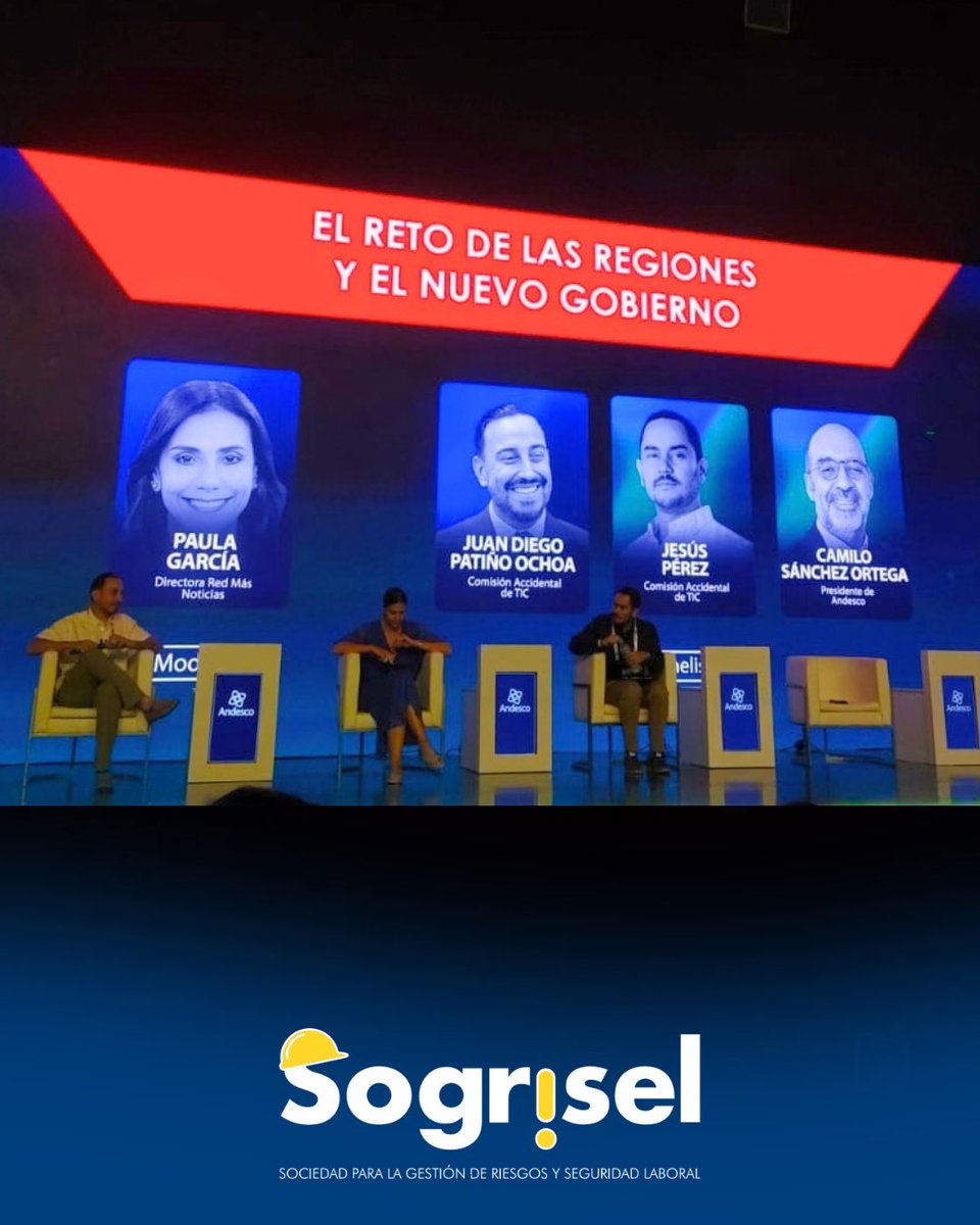 SogriselR's tweet photo. Agradecemos a @Andesco1  por la invitación al 28.º Congreso de Servicios Públicos, TIC y TV – Construyendo Futuro.

Un espacio enriquecedor para compartir, aprender y conectar con quienes trabajan por un futuro más sostenible y resiliente.

Gracias por hacernos parte. https://t.co/zdtPAGoNAT