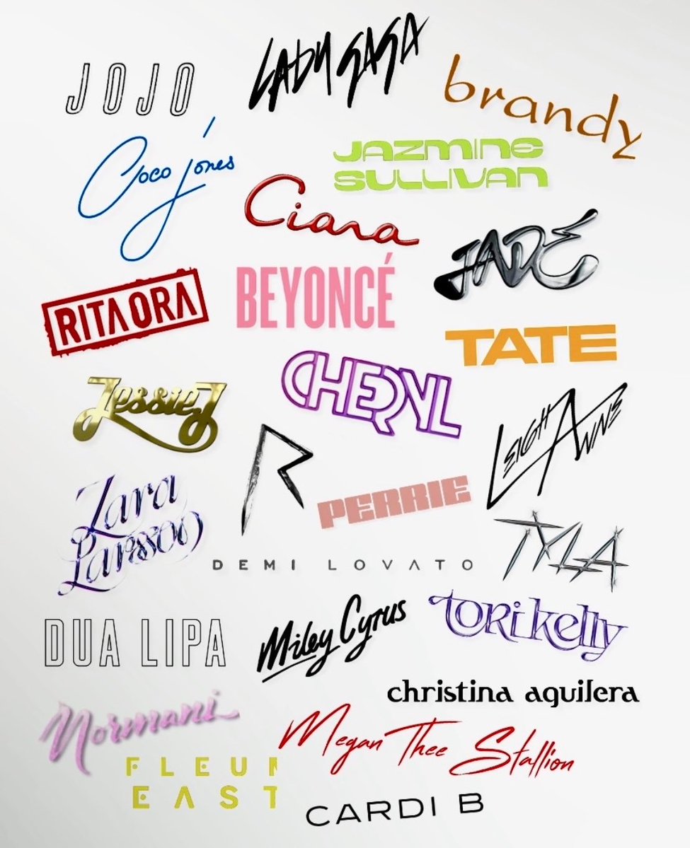 azblackmore_'s tweet photo. the girlies and their best logo’s. https://t.co/HGlBFlBXUg
