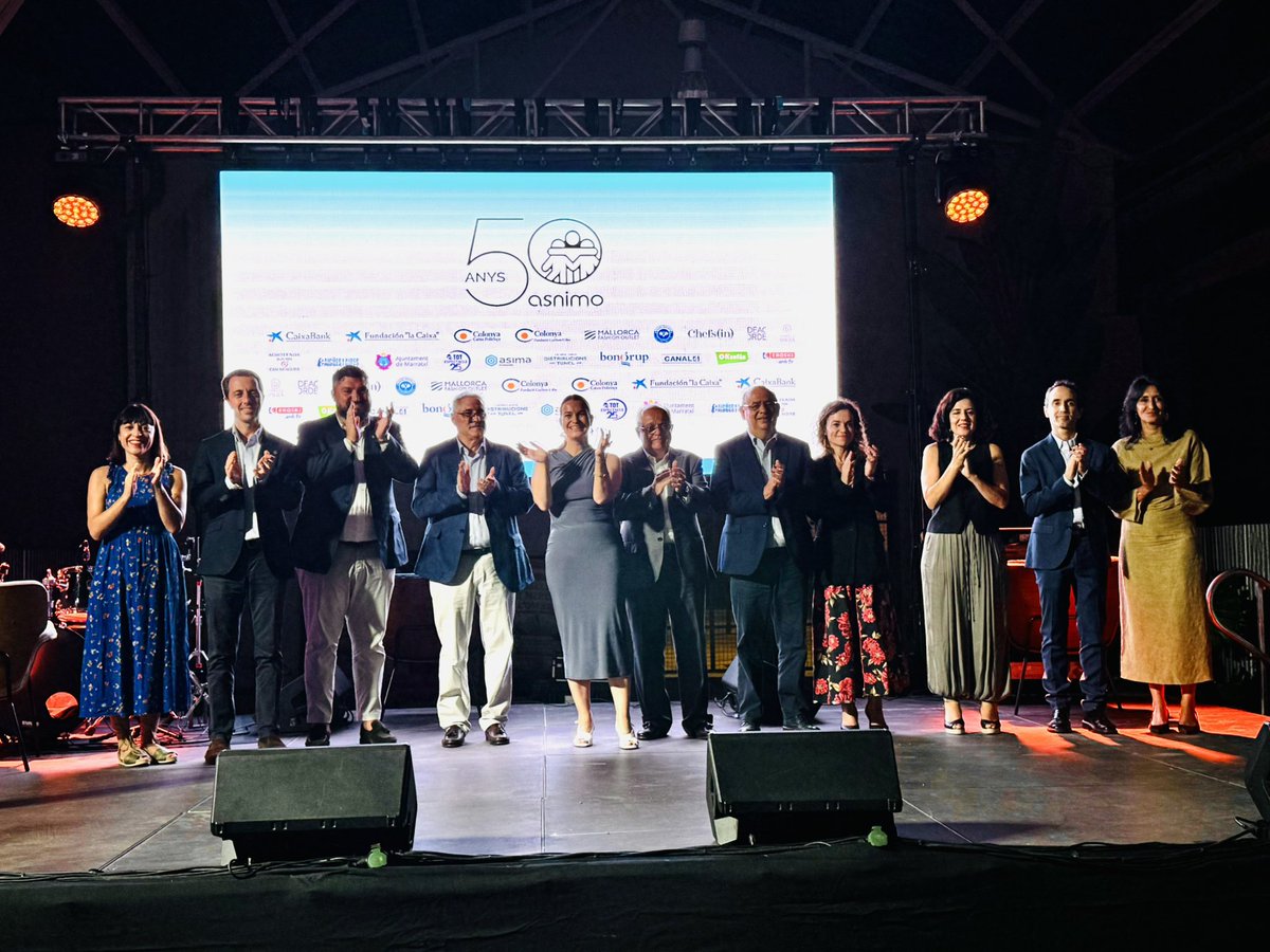 ppbalears's tweet photo. Avui hem assistit a la celebració del 50è aniversari d' @Asnimocom. Enhorabona per aquests cinquanta anys d'encomiable treball atenent persones amb discapacitat i a les seves famílies.

Per molts d'anys, ASNIMO! 👏🏻 https://t.co/AfYGwQ4MGa