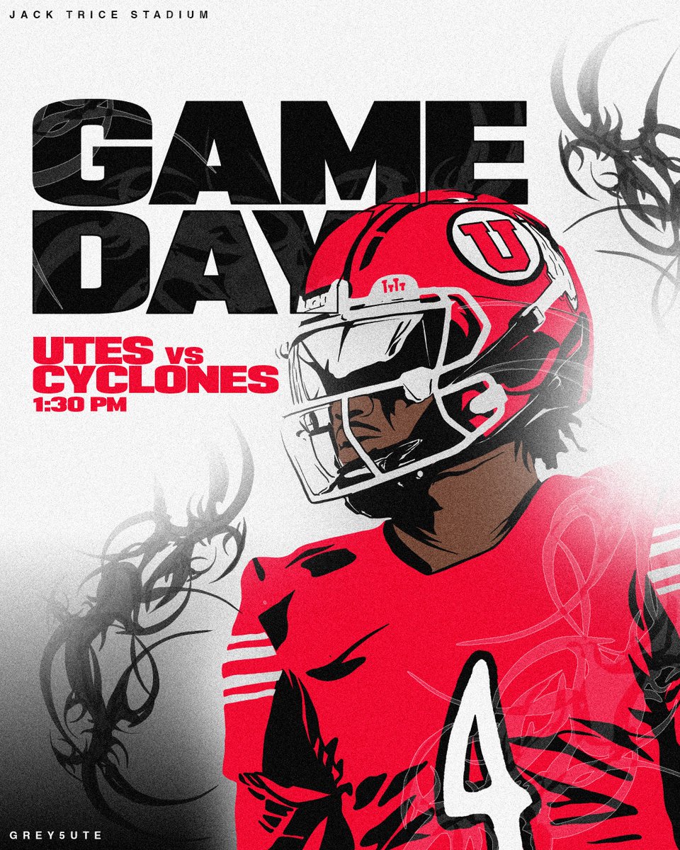 Grey5Ute's tweet photo. AMES. GAME DAY. 🌪️
#GoUtes https://t.co/JjCuXXDqLC