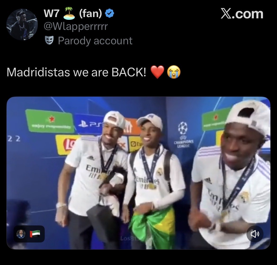 lilmauro7k's tweet photo. Vini cultists are actually sick individuals. No matter your stance related to football, this is immoral. https://t.co/KRyGASPrsj