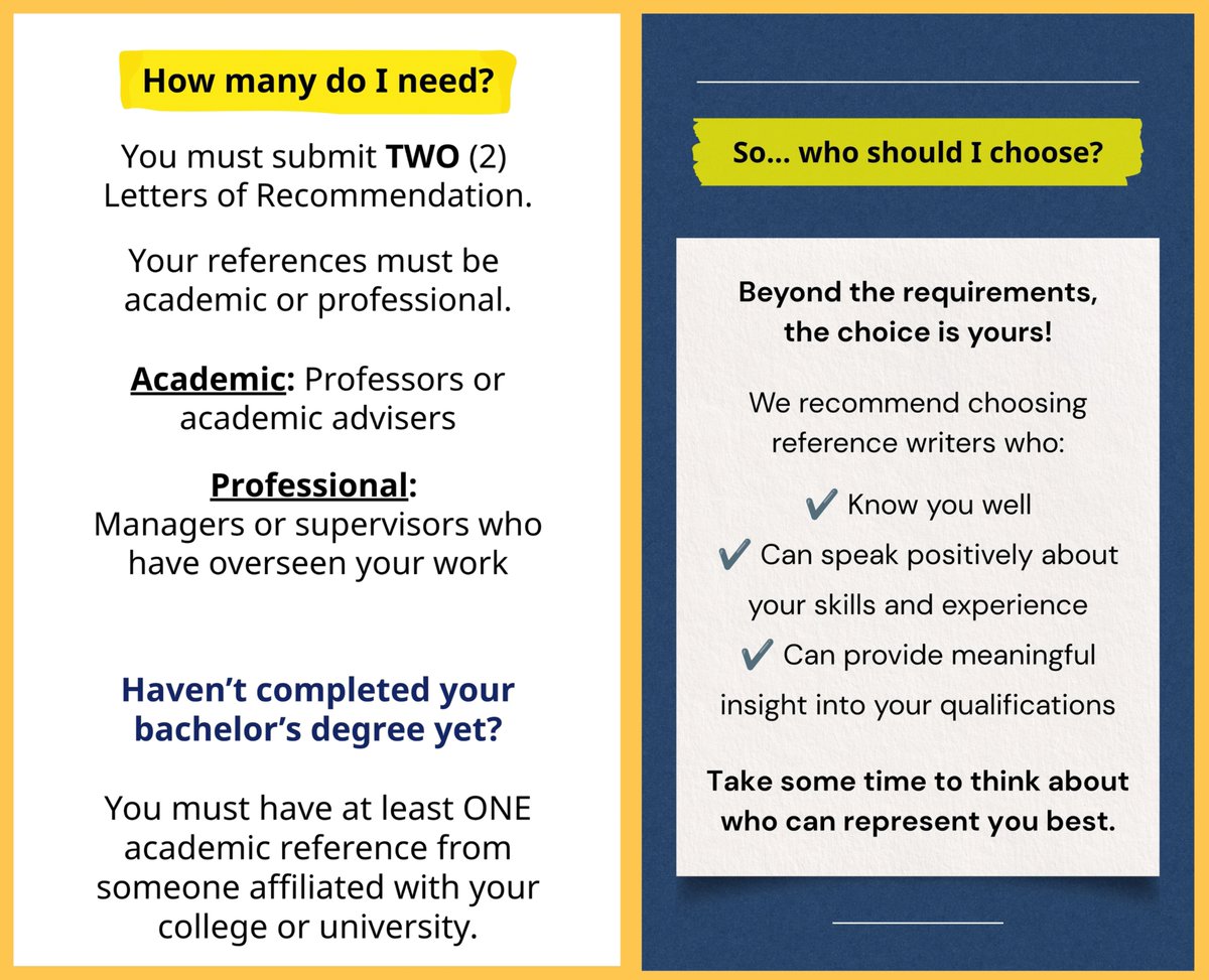 JETProgram's tweet photo. It's FAQ Friday! This week, we’re answering your questions about Letters of Recommendation for the #JETProgram application. Who can write them? What are the requirements? Swipe for the details... ➡️

For 2027 Japan departures, start your application at https://t.co/A5REYPv9vP! https://t.co/I6oNjgDnKz