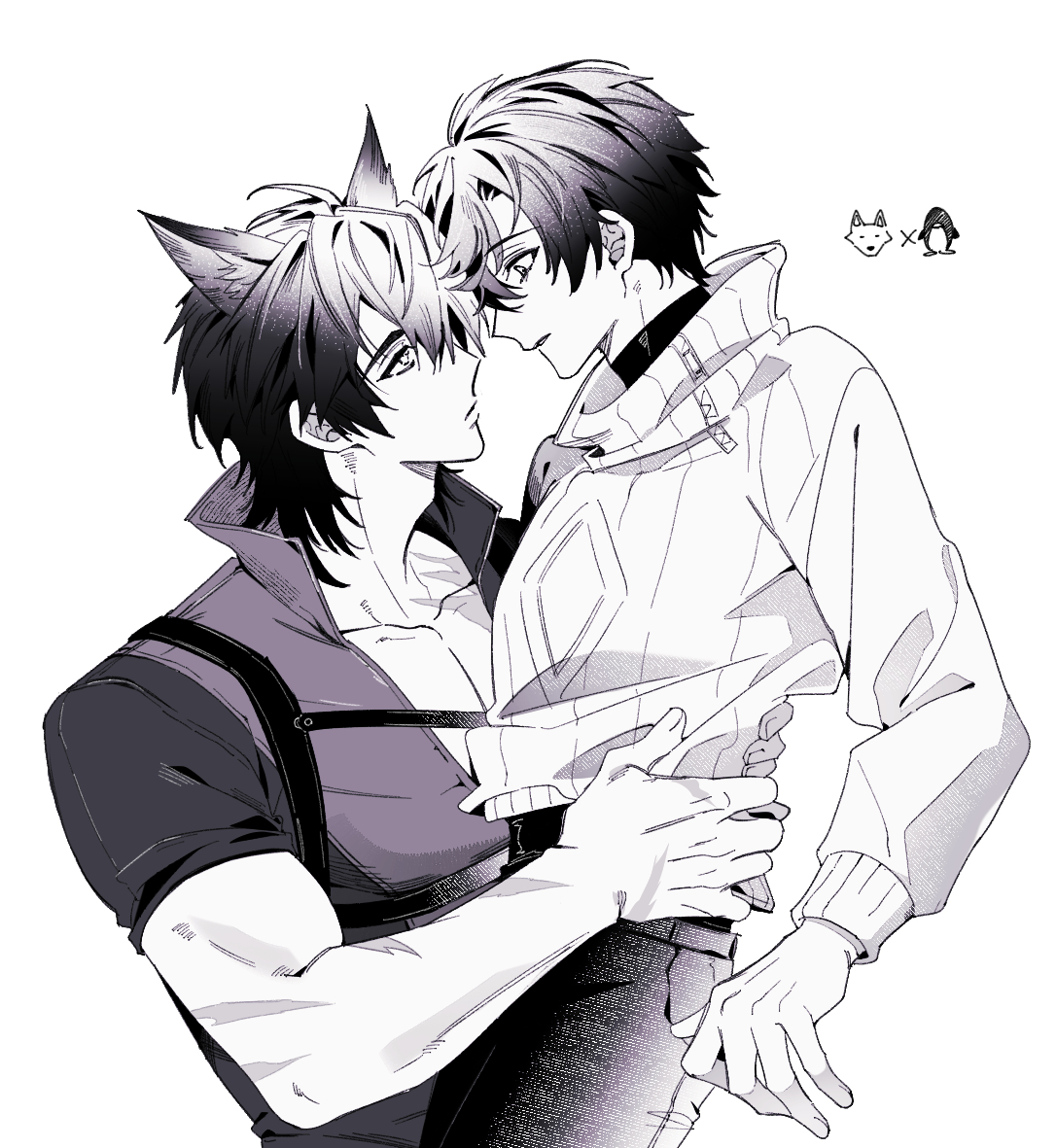 Ssse_ho's tweet photo. 🐺🐧 #狼管 https://t.co/sjCCCwoYuz