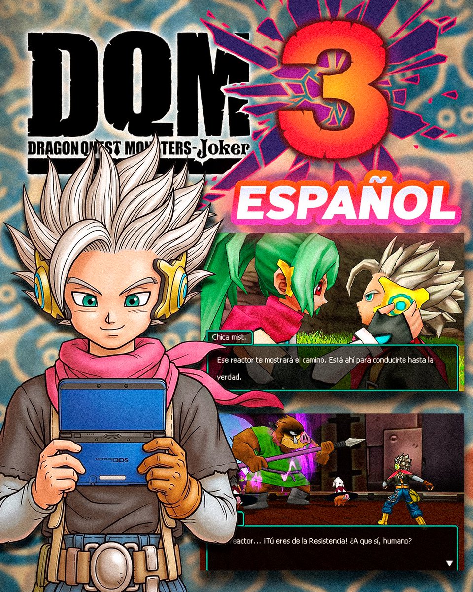 Oscar_BrockWah's tweet photo. ¡Dragon Quest Monster Joker 3 Professional en ESPAÑOL sale oficialmente completo a finales de Octubre de 2026! https://t.co/VgbXZbZtAn