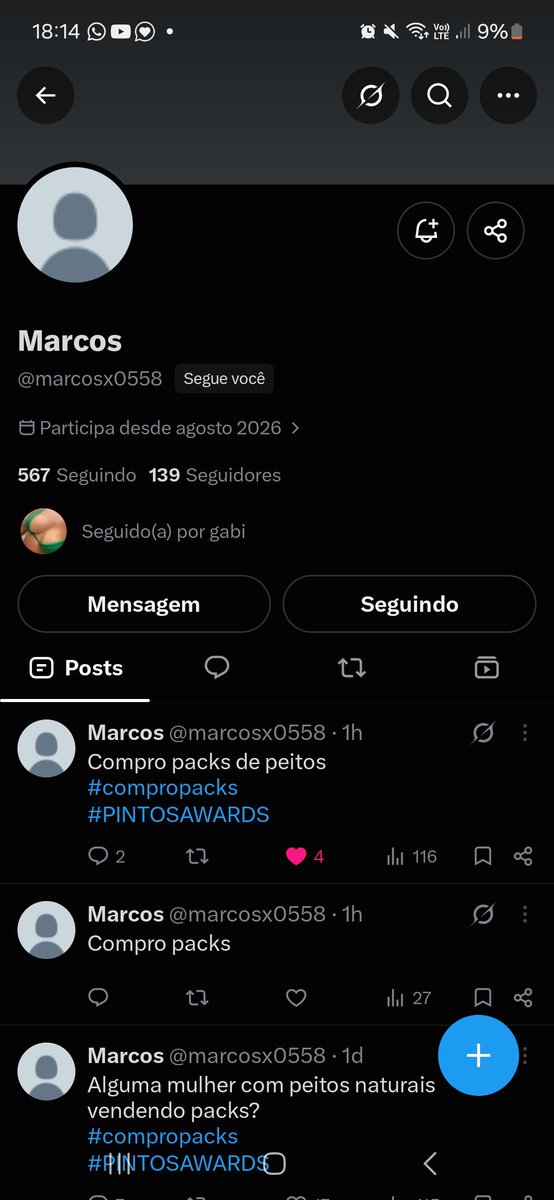 tat5scc's tweet photo. Meninas, cuidado com esse cara! Fica insistindo em pedir prévia e, pelo que descobri, depois não compra ou tenta dar golpe. Não mandem nada pra ele e fiquem espertas. 🚨 https://t.co/sWALLK8zex