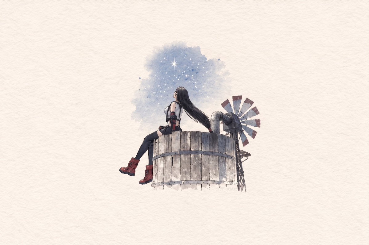 FF_AIArt's tweet photo. Some compositions become timeless.

Swipe.

1/3
#FF7 #FF7R https://t.co/Y4B9lzqxXe