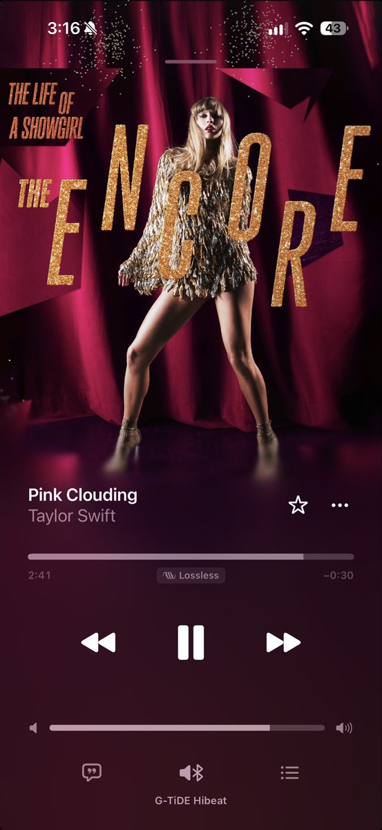 _antonioswift's tweet photo. SOTY! #PinkClouding 🩷 https://t.co/4AKkYWM9Up