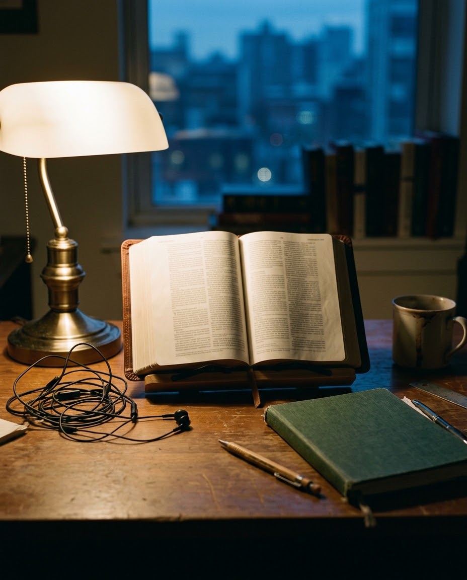 Postil_app's tweet photo. You hear a sermon that opens a passage.

By Thursday the episode is gone, the notes are somewhere, and the verse is back to looking ordinary on the page.

The teaching did its work once. The link did not survive the week.

Postil keeps sermons, podcasts, and articles tagged to the verses they cover — so the next time you open that chapter, the teaching can meet you again.