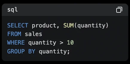 Leo builds on X: "What’s wrong with this SQL query? If you don’t know ...
