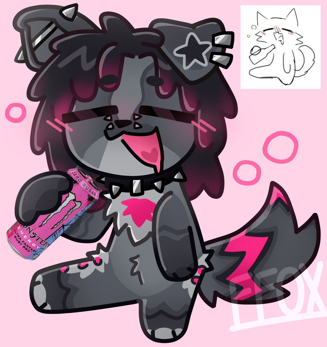 FunnyFox_02's tweet photo. Comm for Zar Zar!!🫗🩷
Thanku so muchh◝(ᵔᗜᵔ)◜
#Commission #furrycommision #furry #art #silly https://t.co/fa9gr5Jwqq