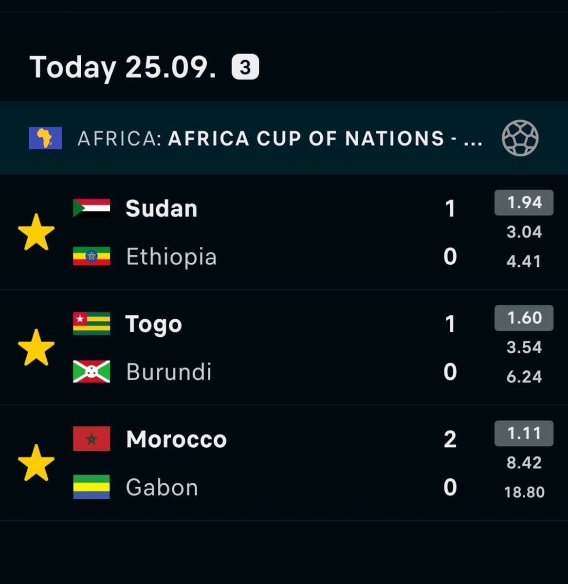 mrisaactipss's tweet photo. 3/3 CORRECT SCORES BOOOOOOOM
🔥🔥🔥🔥🔥🔥🔥🔥🔥🔥🔥🔥🔥
🔥🔥🔥🔥🔥🔥🔥🔥🔥🔥🔥🔥🔥🔥
CONGRATULATIONS  IF YOU PLUED SINGLE 🎊✅✅✅️✅️✅️✅️✅️✅️🎊🎉🎉 https://t.co/yd0yTrw4HL