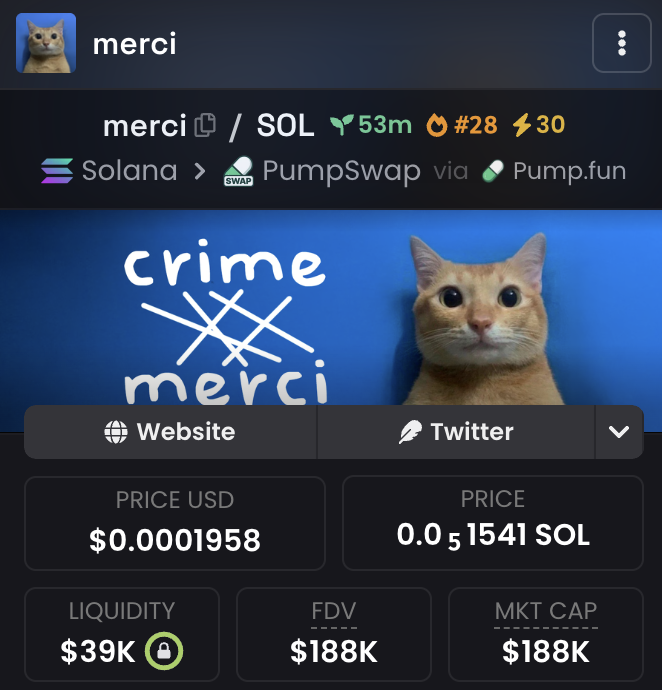 mercicult's tweet photo. DEX updated + boosted.

merci szn. https://t.co/zDI5pWpA0X