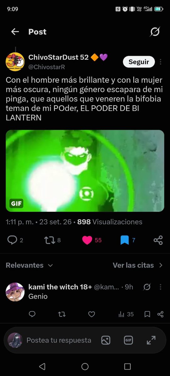 TH3GH0STtyn's tweet photo. @ThereIsNy Kayn: Con el hombre Más brillante, con la muejr más oscura ningun genero escapara de mi pinga, de aquellos que veneran la bifobia se cuiden de mi poder el poder de Bi Lanter. https://t.co/qOUwQGpehE