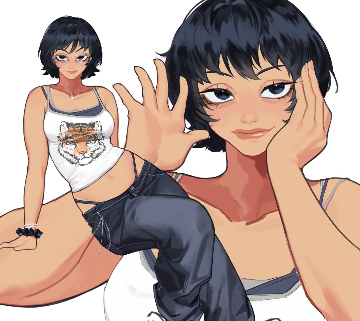 JennyViPham's tweet photo. [Looking for Voice Actors] Making a game where you can be a badass bitch and tell losers and creeps off while being able to date and fuck complete sweethearts! 

Casting early in development so can adapt the character's visual design and background around the performer we choose. https://t.co/ek7jNfQLT1