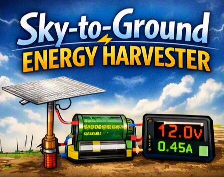 SHAMIMREZASAIKA's tweet photo. Buy Sky‑to‑Ground Energy Harvester Blueprint Pack on @Gumroad https://t.co/coedru9jkS

 #SkyToGroundEnergyHarvester
#DIYRenewableEnergy
#ElectronicsDIY
#EnergyHarvesting
#AtmosphericElectricity
#MakersMovement
#CleanEnergyFuture
#GumroadCreators https://t.co/dKbVCWfUAv