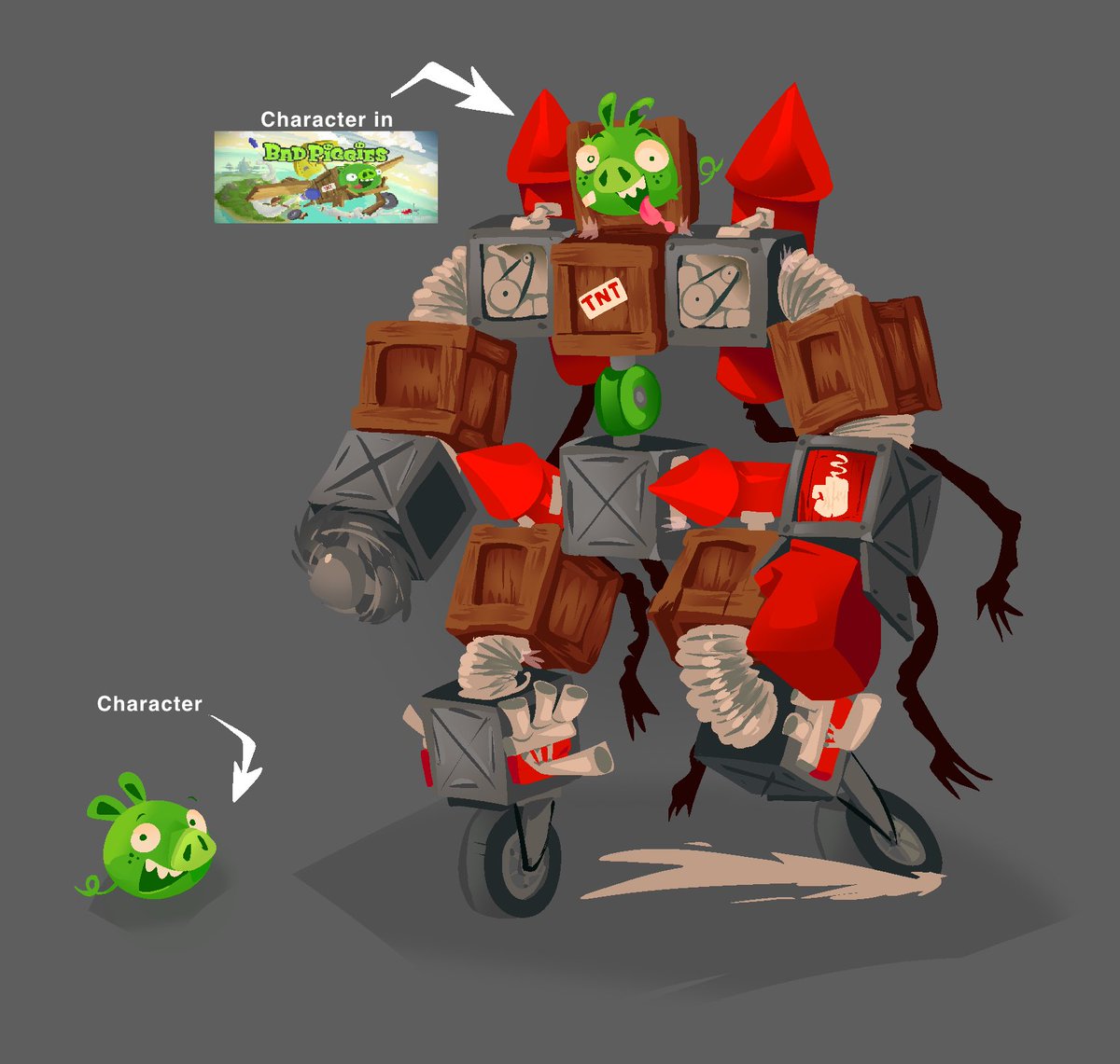 deeoxie's tweet photo. The answer was Gachafied Pig from Angry Birds https://t.co/LU2Cf2ftRH
