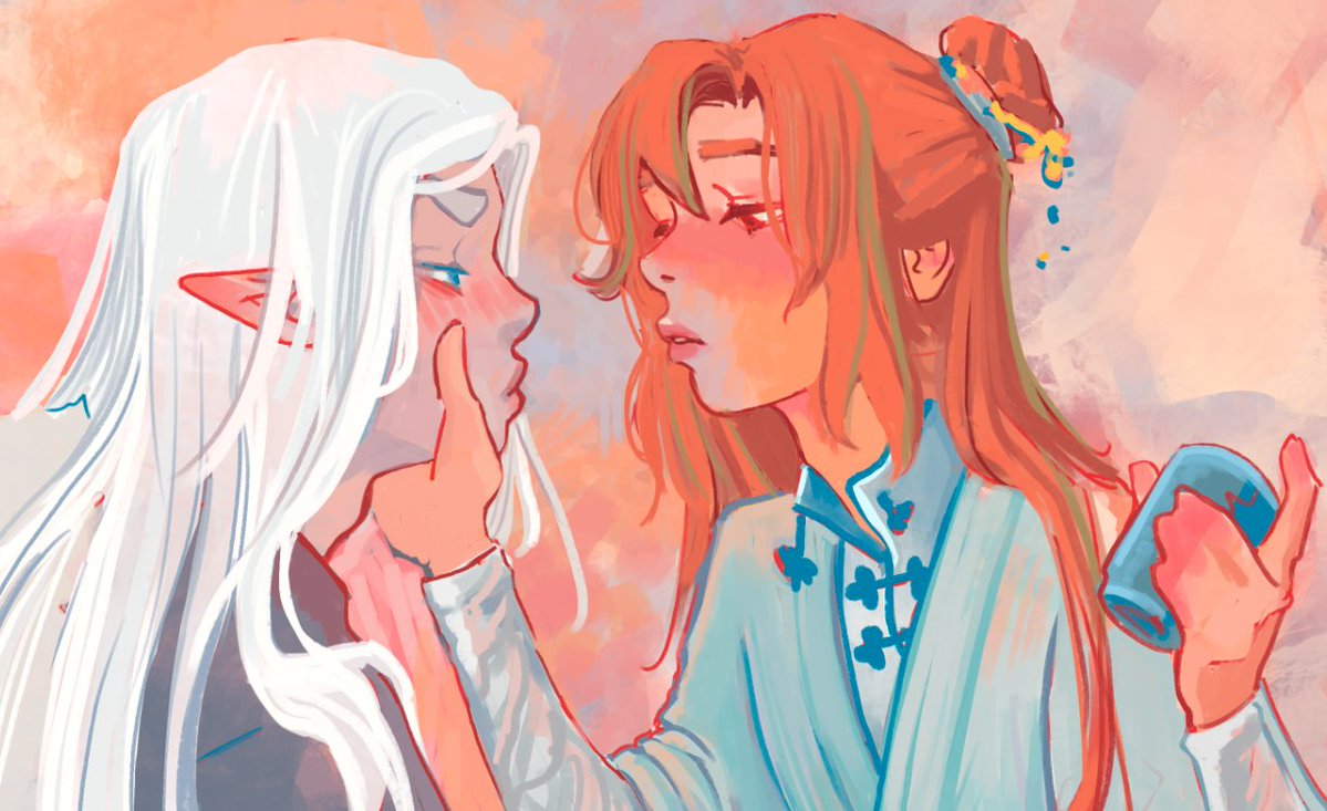 Corny_Nooterino's tweet photo. #moshang "You think you're so cool, my king?"

Sqh had one drink too many and mbj enjoys the consequences https://t.co/5p0d20PzA9