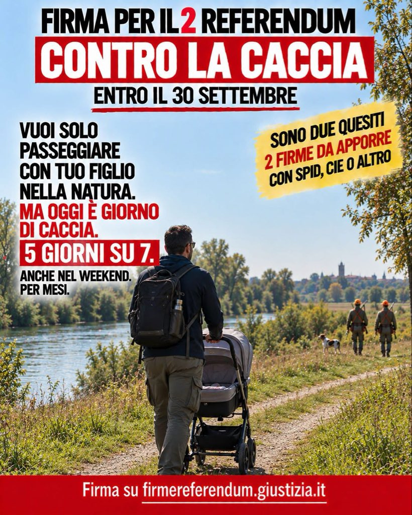 SyClaudia's tweet photo. #caccia #nocaccia #stopcaccia #cacciatori #ddlcaccia https://t.co/0WidCYyXgx