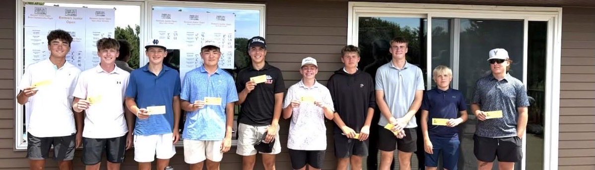 JordanBult22492's tweet photo. Some scores from this summer
First tournament: Brunsville-76 5th
Second tournament: Remsen-77 9th https://t.co/KnBjQGQu1j