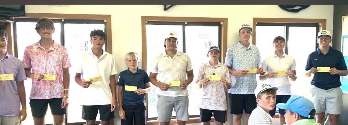 JordanBult22492's tweet photo. Some scores from this summer
First tournament: Brunsville-76 5th
Second tournament: Remsen-77 9th https://t.co/KnBjQGQu1j