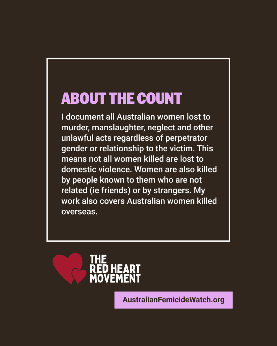 ShereleMoody's tweet photo. ❤️SHE MATTERS: DANIELLE MADGWICK❤️
'She was kind beyond words'
Danielle Madgwick was only living with her partner for a short time when he ended her life.
The 23-year-old was stabbed to death at her home in Kooringal, NSW, on September 19, 2026.  
Adam Mark Perrim fled the scene but was later arrested. He is now charged with her murder. 
Danielle is the 50th of 52 Australian women killed this year. Last year we lost 79 women to violence - the year before 106 women were killed. 
Perrim was previously convicted over the death of a woman in a vehicle incident and was sentenced to seven years with parole after 4.5 years. 
Danielle's friends spoke to a media outlet, saying she was looking forward to building a new life.
“Dani was an incredibly lovely, beautiful soul – kind beyond words," one friend said.
"She was thoughtful, loving, honest and so caring.
"She helped her mother a lot at home, raising her younger siblings.
"She would do anything for anyone."
DANIELLE MADGWICK MATTERS❤️

* You can help me get a Royal Commission into the Killing of Women and Girls by signing the petition using the link in my bio (Insta) or go to: https://t.co/Cxq1KK37O6.

❤️ABOUT THE COUNT❤️
I document all Australian women & children lost to murder, manslaughter, neglect and other unlawful acts regardless of perpetrator gender or relationship to the victim. This means not all women and children killed are lost to domestic violence. They are also killed by people known to them (ie friends) or by strangers. My work includes Australians killed overseas. Every death is documented at https://t.co/DW9BTHwqhk (link in bio).