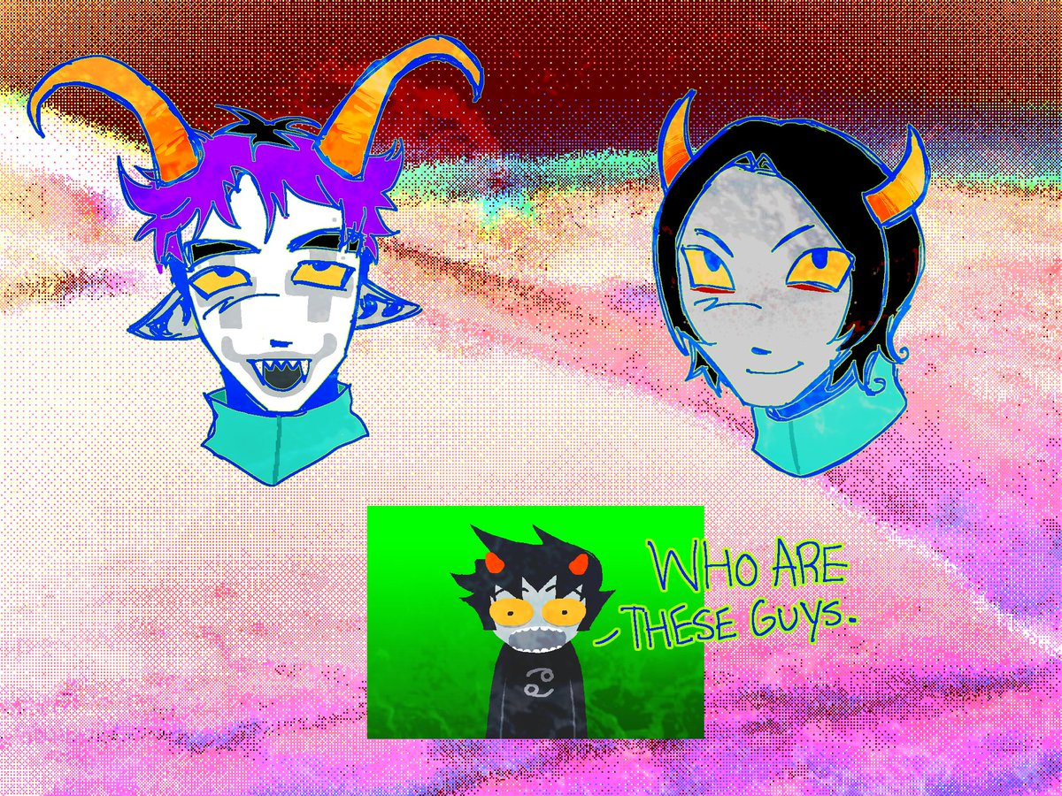 gorepheus's tweet photo. My squidgame looks weird #thangyu #squidgame2 #homestuck https://t.co/sORrs0OHyS