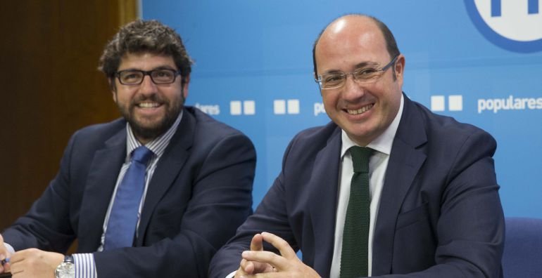 FonsiLoaiza's tweet photo. Se llama Pedro Antonio Sánchez y era el presidente de la Región de Murcia del PP, amigo íntimo de Rajoy y Teodoro García Egea, mentor de López Miras. Hoy han ratificado su condena a 3 años de prisión por corrupción. https://t.co/hoLwboyowe