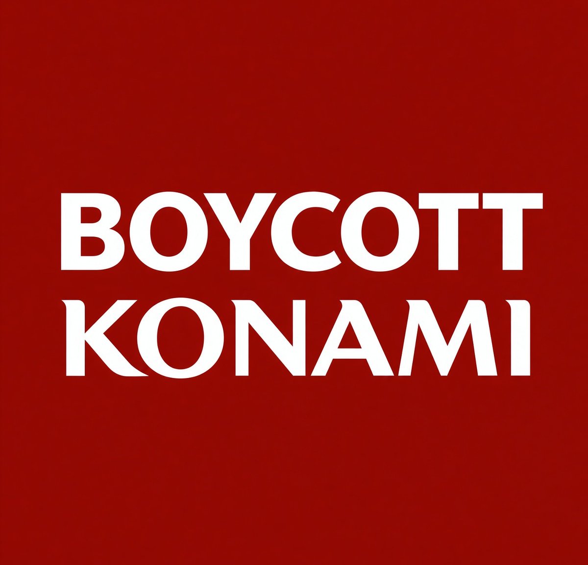 Unitedfans2023's tweet photo. Konami is Manchester United’s official gaming/video game partner.
BOYCOTT KONAMI @Konami 
#BoycottUnited #GlazersAndIneosOut https://t.co/Eh51LftK5K