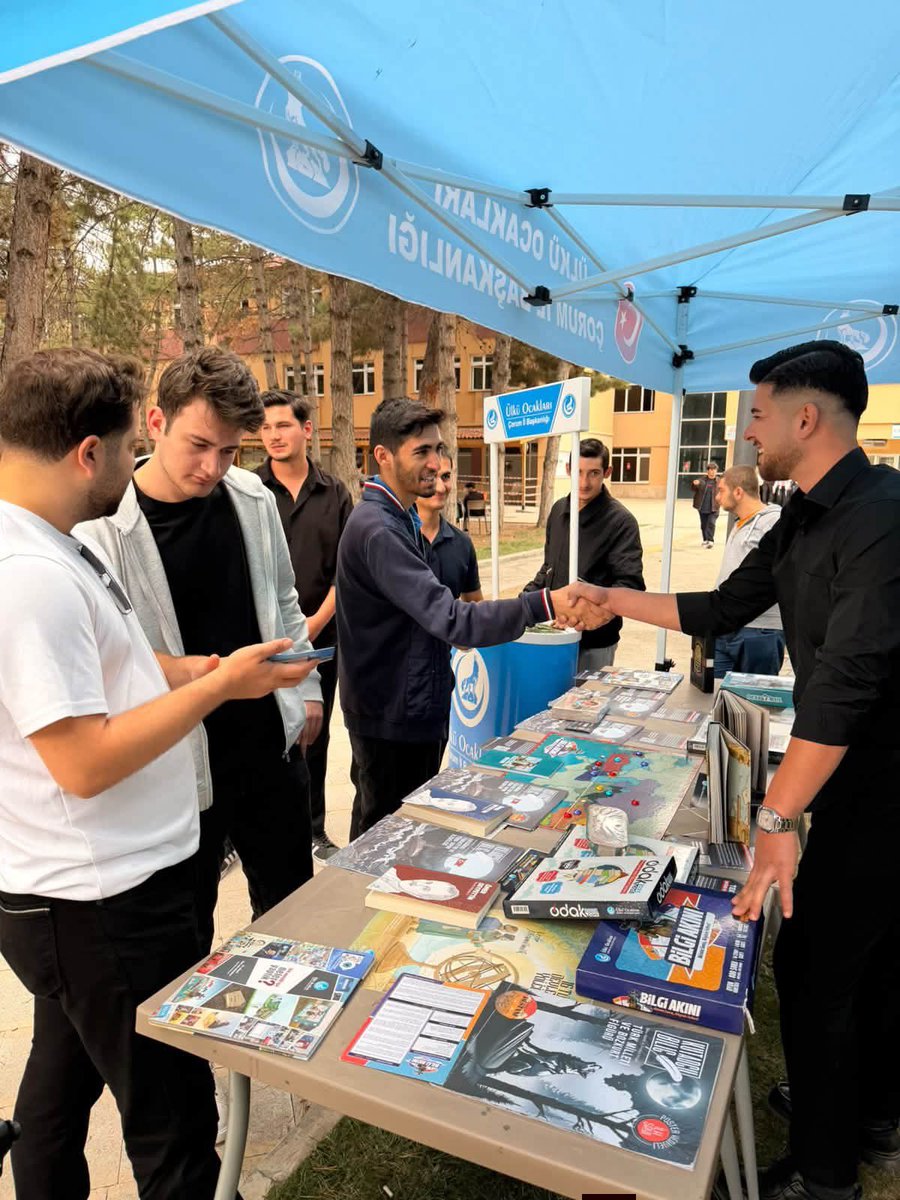 CrmUniversite's tweet photo. Ülkü Ocakları Çorum İl Başkanlığı Üniversite Birimi olarak; Meslek Yüksekokulumuzda Akıl ve Zeka oyunlarımızı, yazılı ve dijital yayınlarımızı, eğitim programlarımızı ve faaliyetlerimizi tanıttık.
@ayyildirim1 https://t.co/pUdpDbUKnt