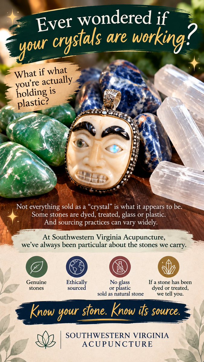swvaacupuncture's tweet photo. https://t.co/JRiobByeCm #realcrystals #weSTRIVEforGOOD https://t.co/qFeZ8oqOOk