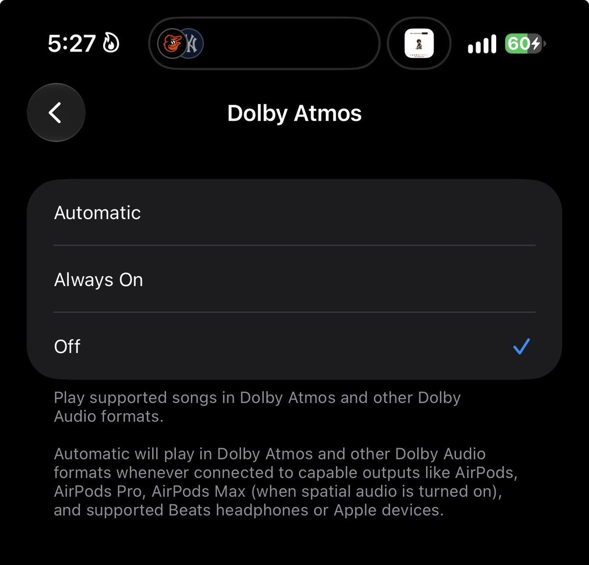 alil14th's tweet photo. @mattsoretro @BetaProfiles I had to drop it all the way down to high quality for it to work 😕😕 @AppleMusic really messed up this time. On iOS27 https://t.co/gMQ6ECOy2c
